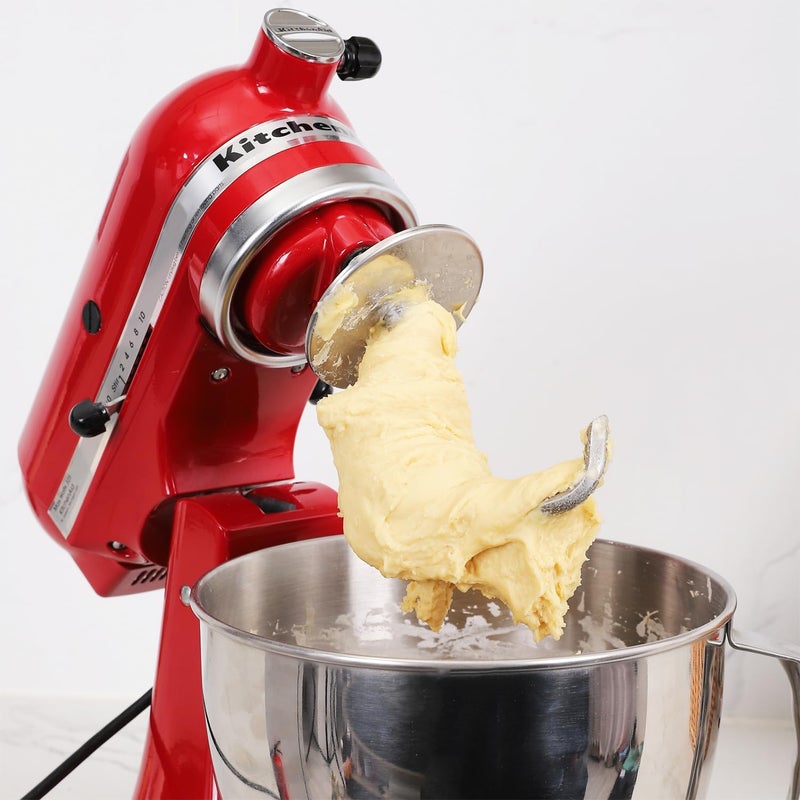 KINGEAGLE Stainless Steel Dough Hook for KitchenAid 4.5-5 Quart Tilt-Head Stand Mixers, Dishwasher Safe Metal Kneading Bread Hook Attachment for Kitchen Aid - Image 2